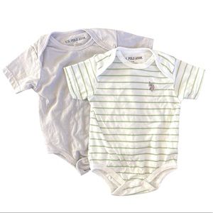 Polo Baby Boy Onesies - Set of 2